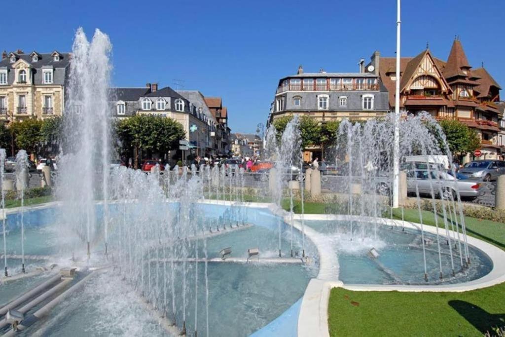 "Magnifique 2 Pieces Deauville" Piscine Et Jardin Esterno foto