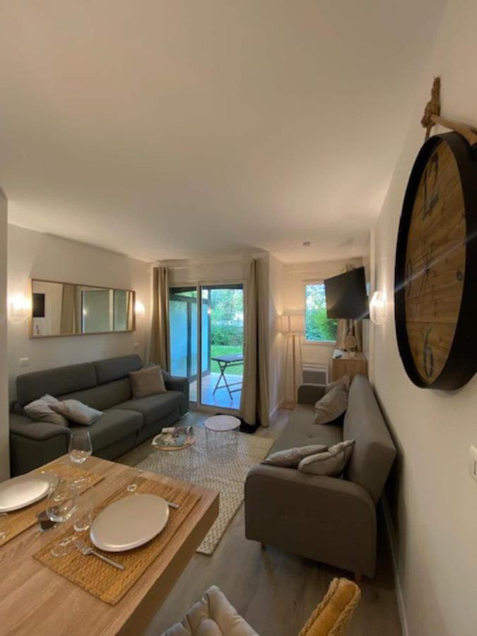"Magnifique 2 Pieces Deauville" Piscine Et Jardin Esterno foto